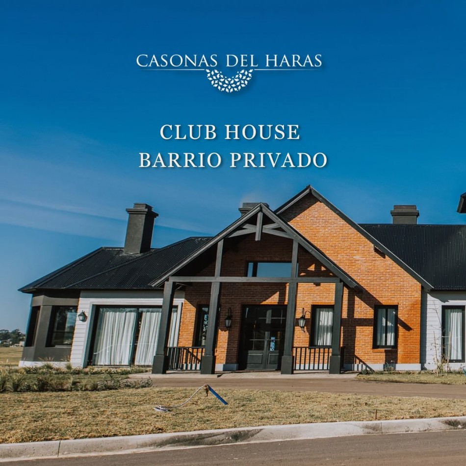 LOTE EN VENTA EN BARRIO CASONAS DEL HARAS