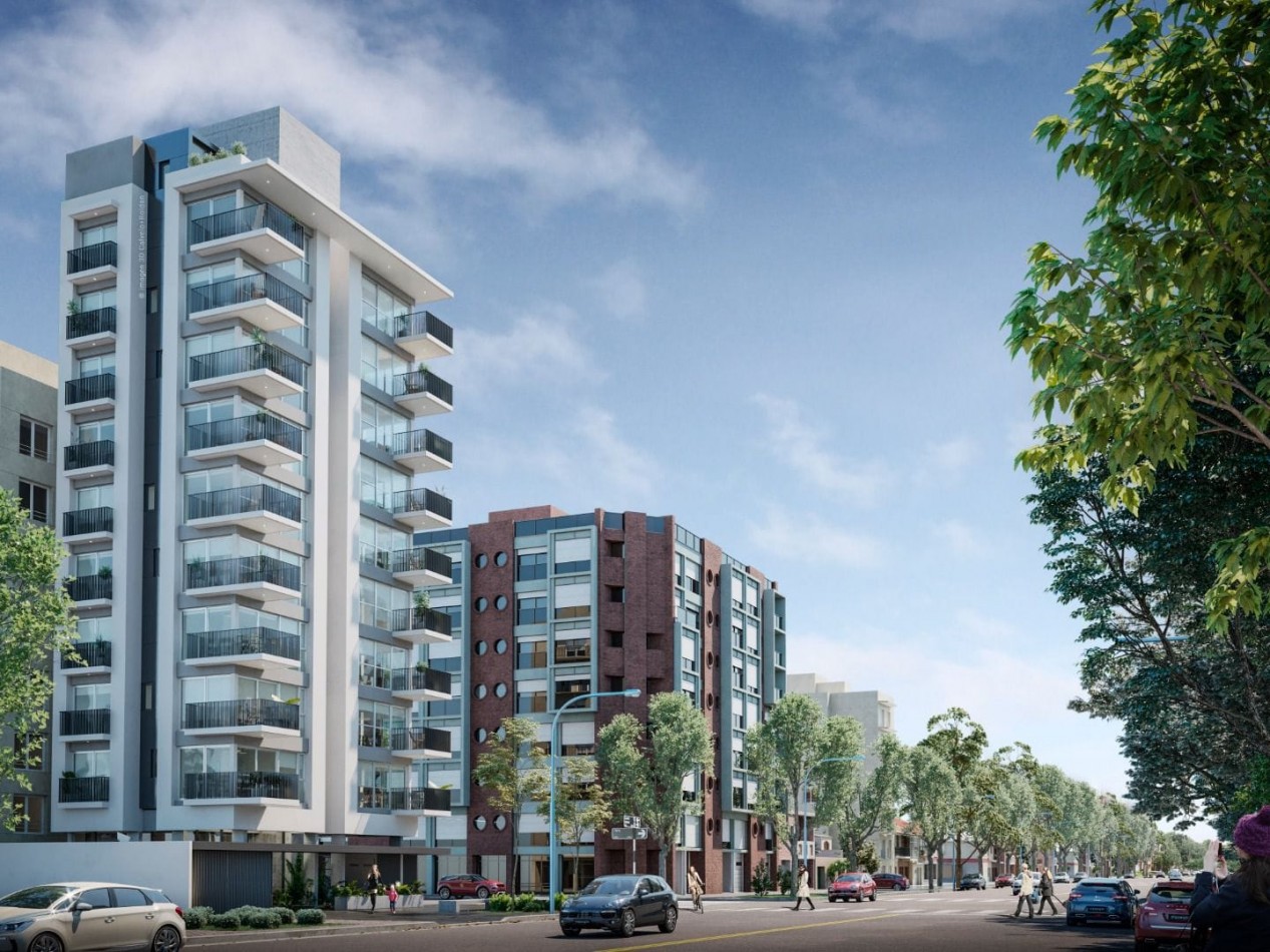 SEMIPISOS DE 2 AMBIENTES CON BALCON SALIENTE. A ESTRENAR. ENTREGA A MEDIADOS 2025. FINANCIACION