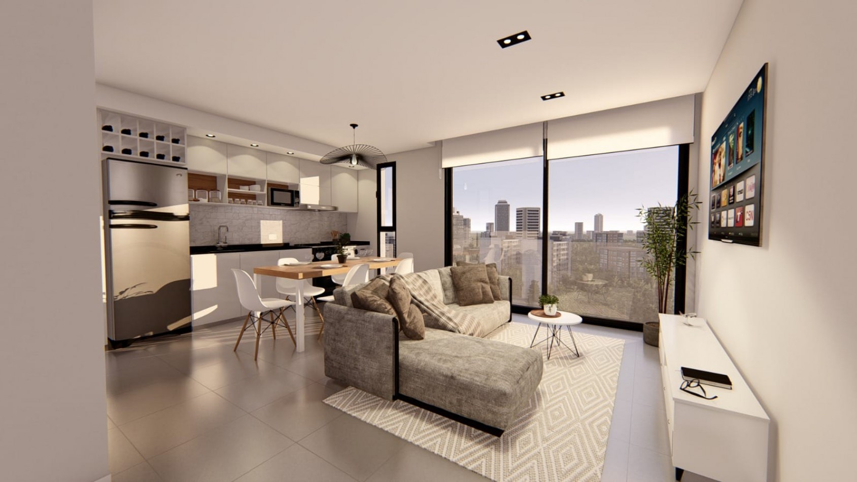 PREVENTA DEPARTAMENTOS EN POZO DE 2 AMBIENTES. SANTIAGO DEL ESTERO 2450. OPCIONAL COCHERAS. FINANCIACION DIRECTA.