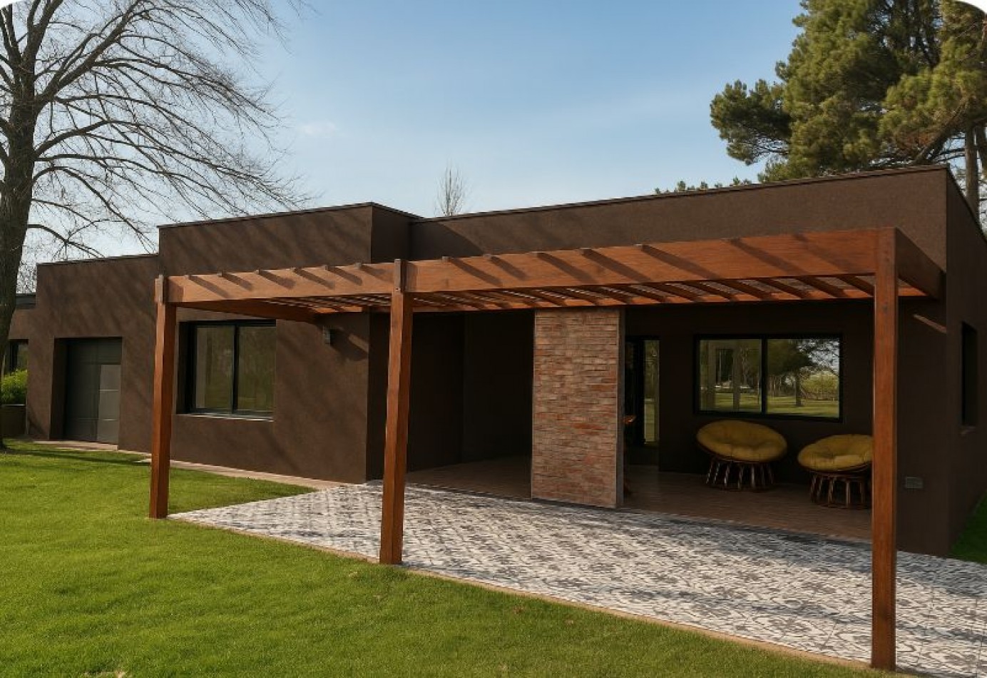 CASA A DE 4 AMBIENTES A TERMINAR EN BARRIO COSTA DEL SOL. PLANOS APROBADOS