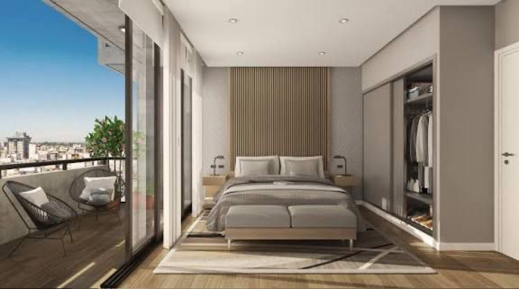 DEPARTAMENTO DE 2 AMBIENTES A LA CALLE A ESTRENAR. COCHERA FIJA. 