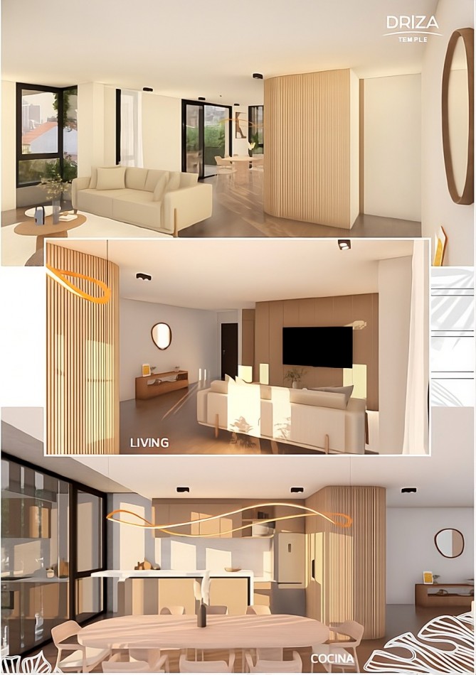 DEPARTAMENTO DE 3 AMBIENTES A ESTRENAR CON AMPLIA TERRAZA EXCLUSIVA Y COCHERA DOBLE. CORAZON DE CHAUVIN. EXCELENTE DISEÑO Y CALIDAD CONSTRUCTIVA. POSESION INMEDIATA.