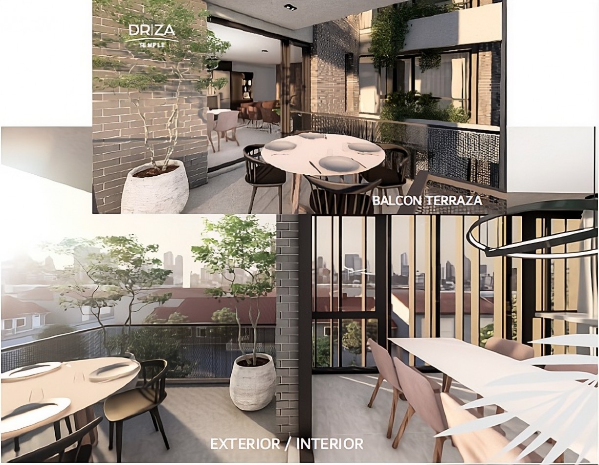 DEPARTAMENTO DE 3 AMBIENTES A ESTRENAR CON AMPLIA TERRAZA EXCLUSIVA Y COCHERA DOBLE. CORAZON DE CHAUVIN. EXCELENTE DISEÑO Y CALIDAD CONSTRUCTIVA. POSESION INMEDIATA.