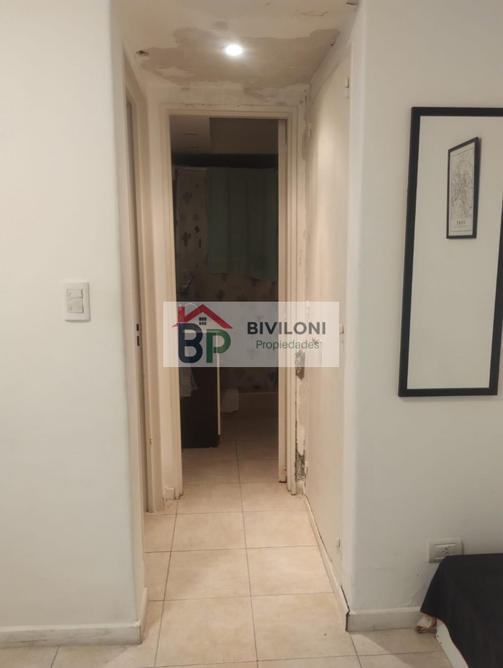 DEPARTAMENTO DE 2 AMBIENTES CON DOS PATIOS. ZONA GUEMES. FINANCIA EL 50% .
