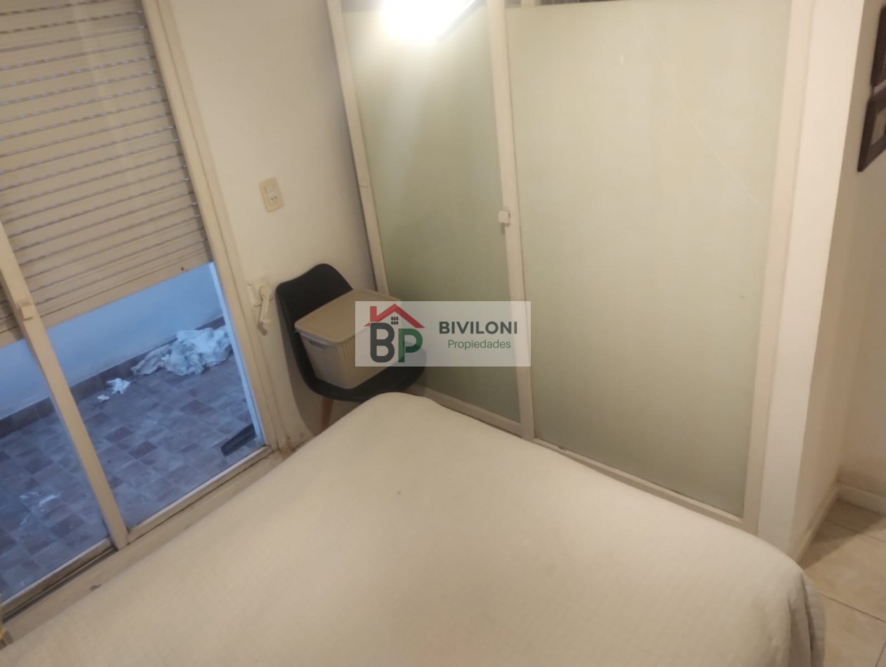 DEPARTAMENTO DE 2 AMBIENTES CON DOS PATIOS. ZONA GUEMES. FINANCIA EL 50% .