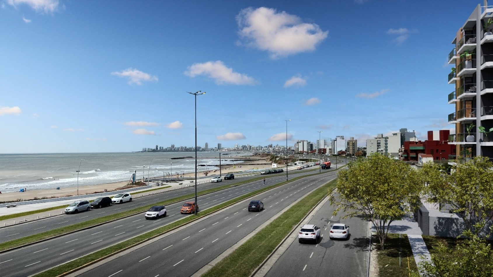 MONOAMBIENTE EN POZO. A METROS DEL MAR. ZONA NORTE. COCHERA OPCIONAL. FINANCIACION.
