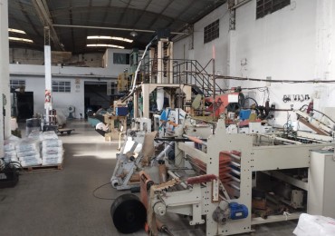 IMPORTANTE FONDO DE COMERCIO INDUSTRIAL. PRODUCCION DE BOLSAS DE POLIETILENO CON O SIN IMPRESION