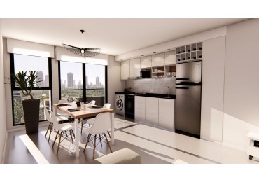 PREVENTA DEPARTAMENTOS EN POZO DE 2 AMBIENTES. SANTIAGO DEL ESTERO 2450. OPCIONAL COCHERAS. FINANCIACION DIRECTA.