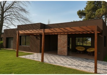 CASA A DE 4 AMBIENTES A TERMINAR EN BARRIO COSTA DEL SOL. PLANOS APROBADOS