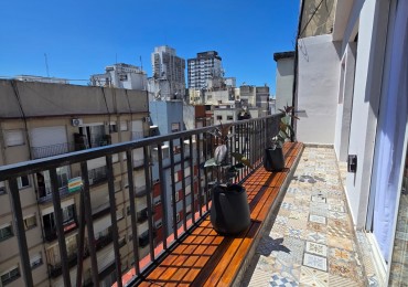 DEPARTAMENTO DE 2 AMBIENTES AMPLIOS. RECICLADO. AMOBLADO. CENTRICO