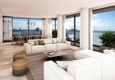 DEPARTAMENTO DE 3 AMBIENTES FRENTE AL MAR. A ESTRENAR. EN CONSTRUCCION. FINANCIAN